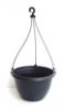 Picture of Hanging pots - black