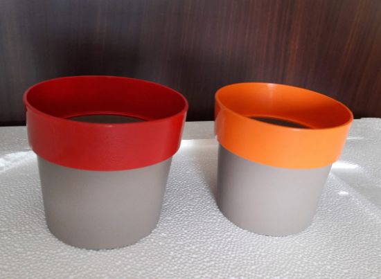 Picture of Dual-color glossy pots